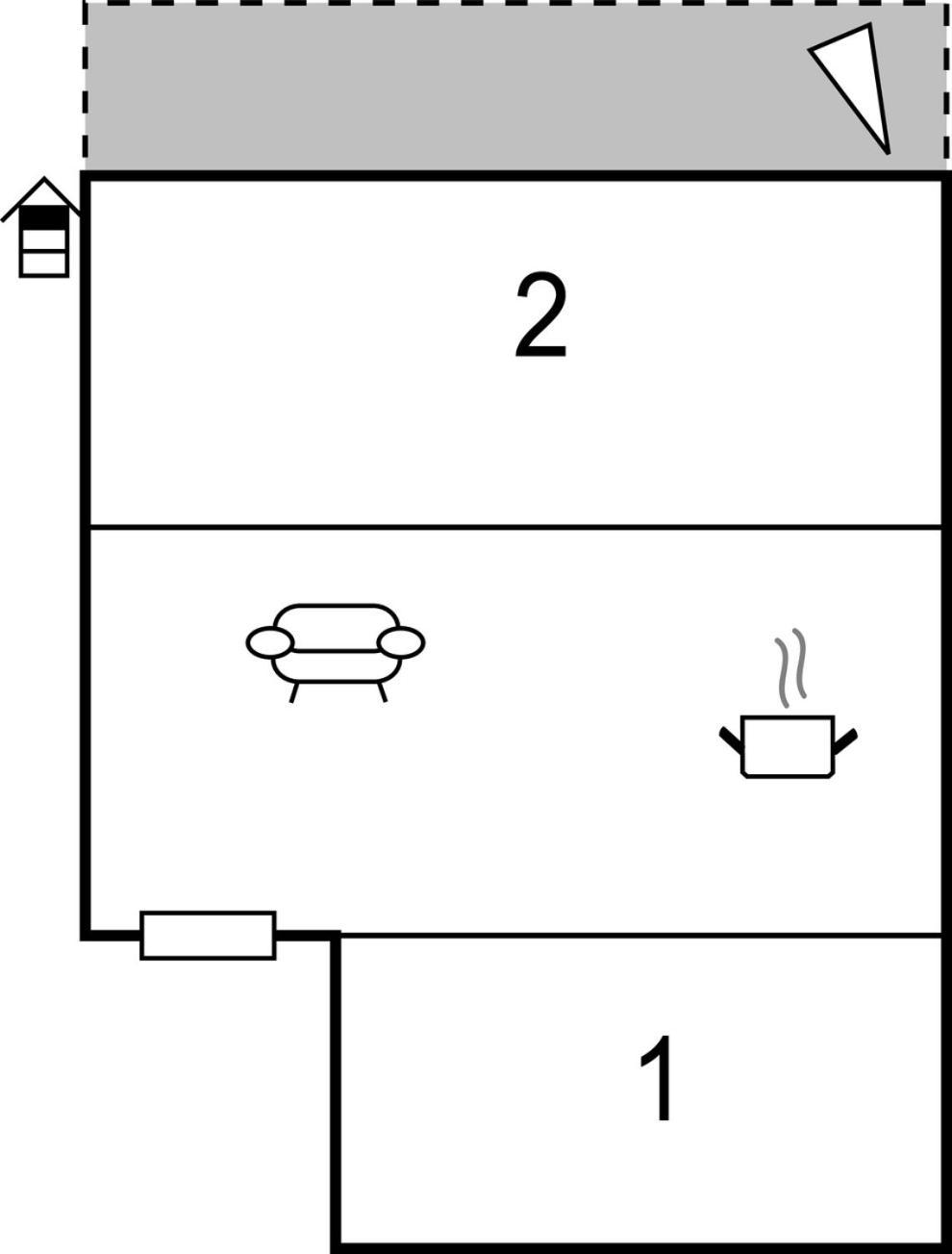 Awesome Apartment In Stara Baska 1 With Kitchen 外观 照片